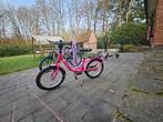 Meisje fiets, Ophalen, Zijwieltjes, Puky, Minder dan 16 inch