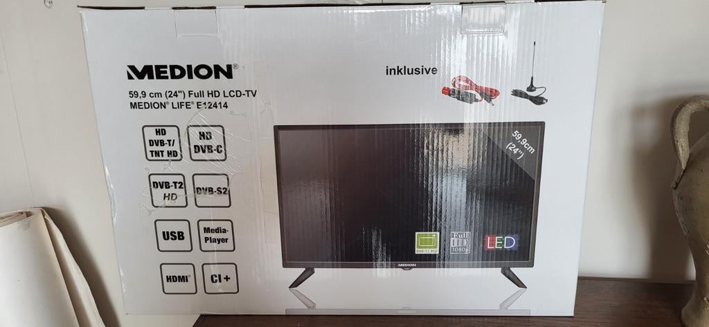 Medion 59,9cm Full HD Lcd-Tv, Ophalen, LCD
