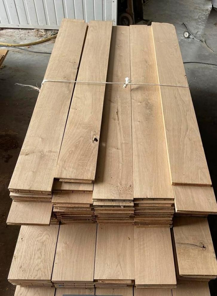 Parquet ancien en chêne - chêne français massif - 44 m2, Bricolage & Construction, Bois & Planches, Comme neuf, Chêne, Enlèvement
