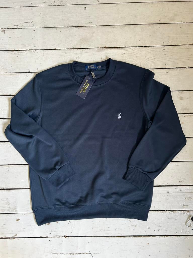 Pull Polo Ralp Lauren bleu foncé, Enlèvement ou Envoi, Neuf, Taille 48/50 (M), Bleu