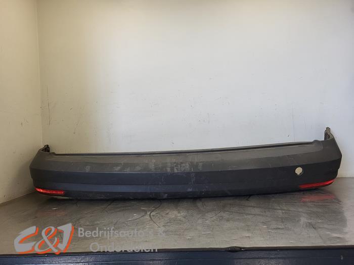 Achterbumper van een Volkswagen Caddy (NVT), Auto-onderdelen, Carrosserie, Bumper, Volkswagen, Gebruikt, 3 maanden garantie, Ophalen of Verzenden
