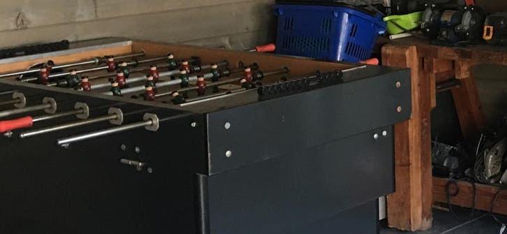 Kickerspel compleet met reservespelers en ballen, Enlèvement, Utilisé