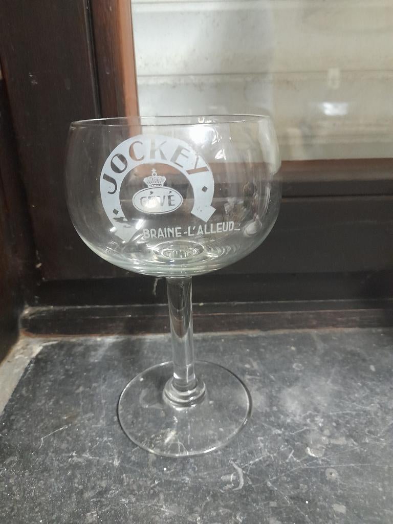 Verre à bière Jockey Gévé Braine-l'Alleud, Enlèvement ou Envoi