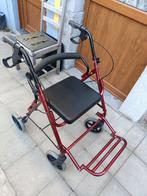 Tribune déambulateur chaise roulante 2 en 1 (nickel), Diversen, Opvouwbaar