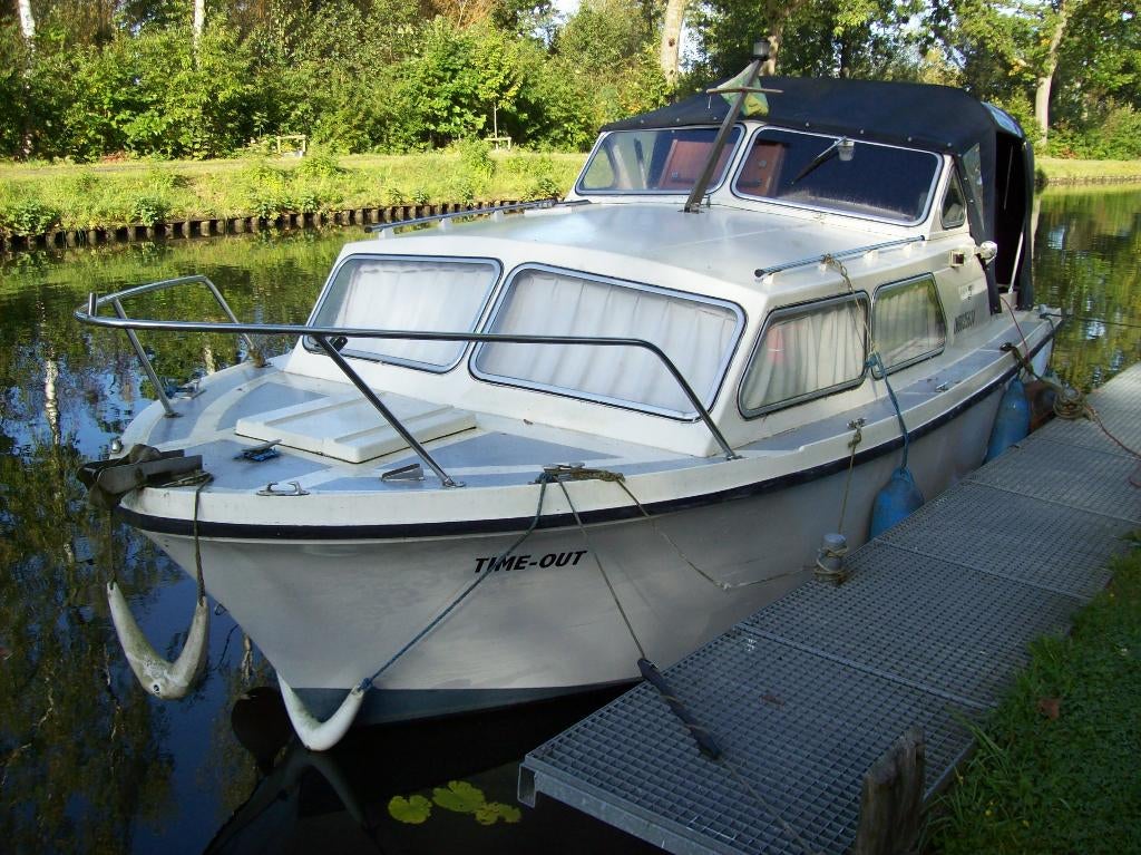motorboot, Watersport en Boten, Ophalen, Gebruikt, Binnenboordmotor, 30 tot 50 pk