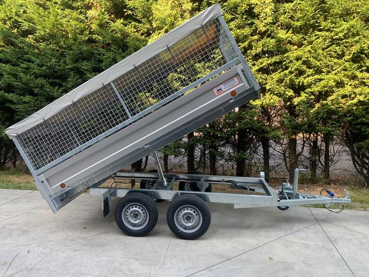 Kipper aanhangwagen + opties ACTIEPRIJS, Autos : Divers, Remorques, Enlèvement