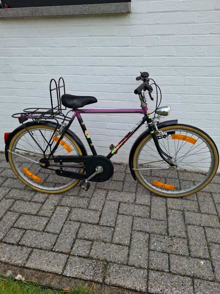 Jongens fiets, Ophalen