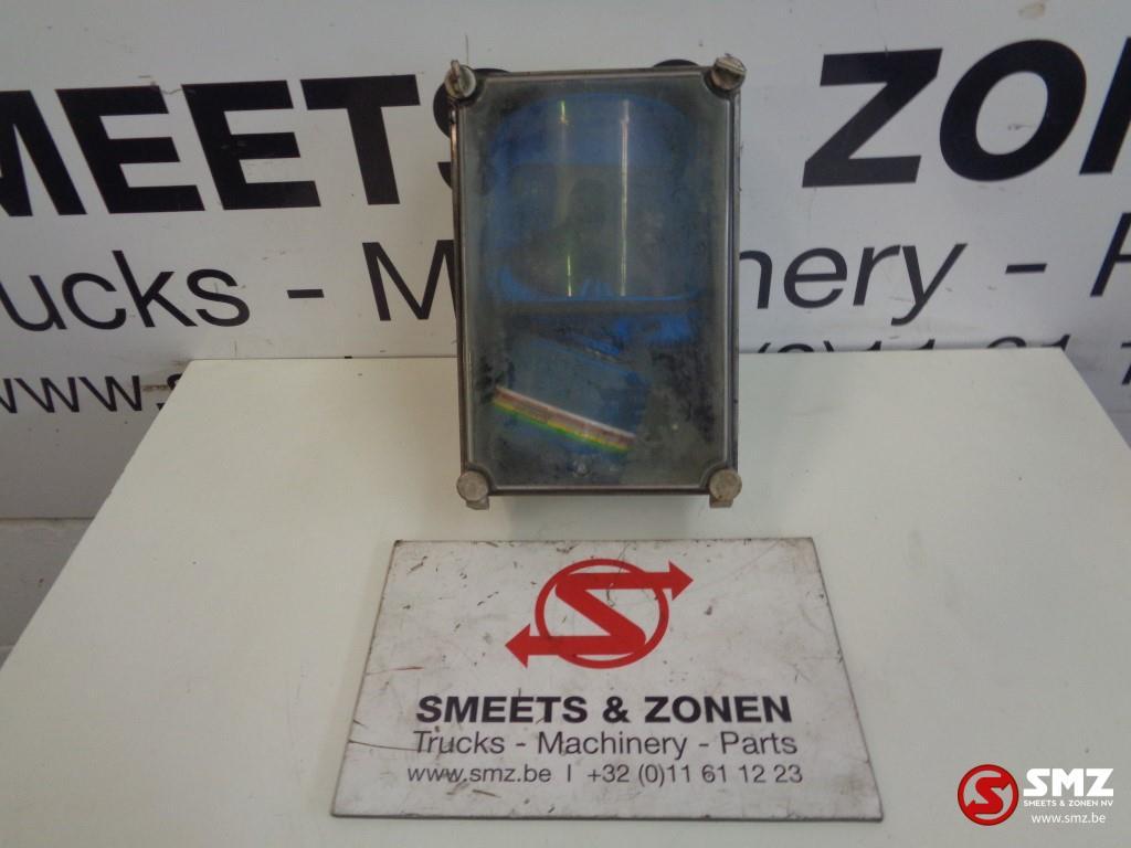 Occ gasmasker met kist, Gebruikt