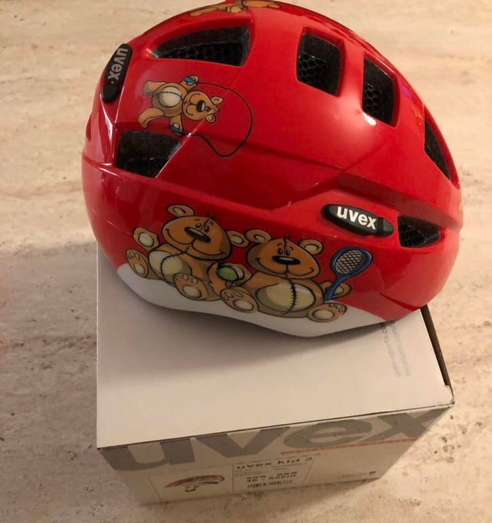 Fietshelm uvex kid 2 46-52 cm, Fietsen en Brommers, Ophalen, Zo goed als nieuw