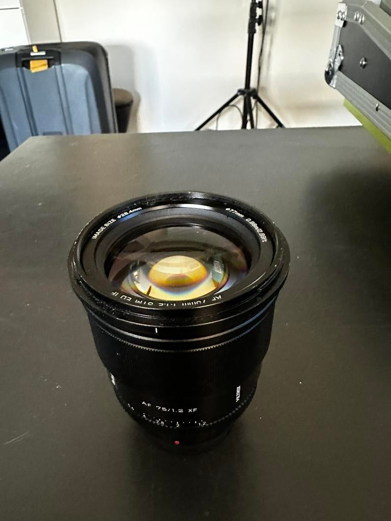Viltrox 75 1.2 fuji, Ophalen, Gebruikt