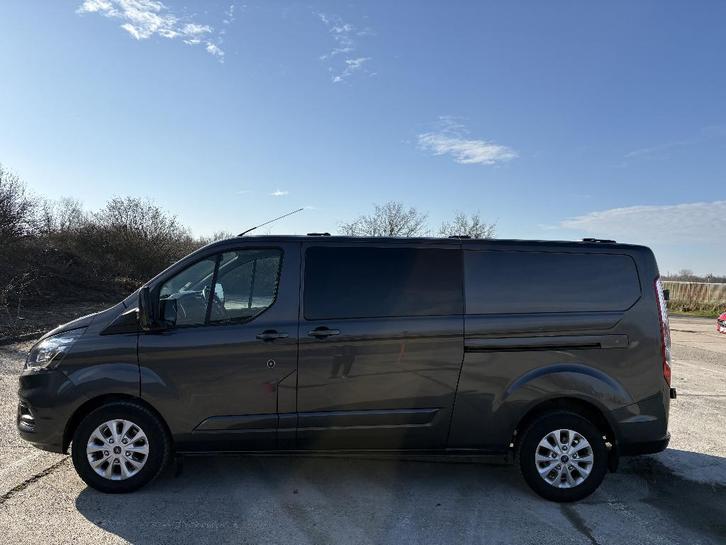 Ford Transit Custom Multi-use dubbele cabine L2 Limited 2022, Autos, Camionnettes & Utilitaires, Particulier, ABS, Caméra de recul