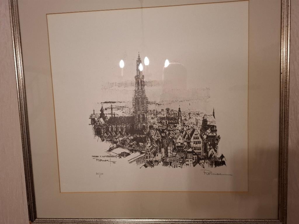 Tekening - Antwerpen, Ophalen, Tekening