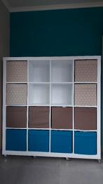 Armoire Kallax - renforcée + 8 roues, 25 à 50 cm, 100 à 150 cm, Utilisé, Ikea Kallax DIY
