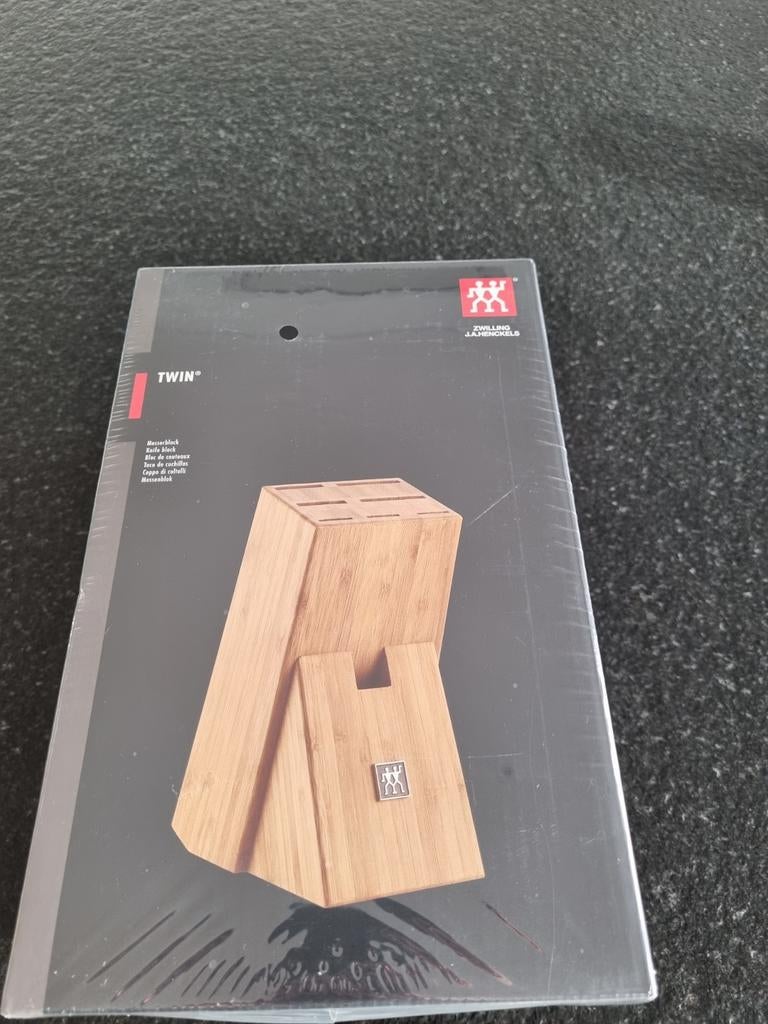 Messenblok zwilling in bamboe, Ophalen, Nieuw