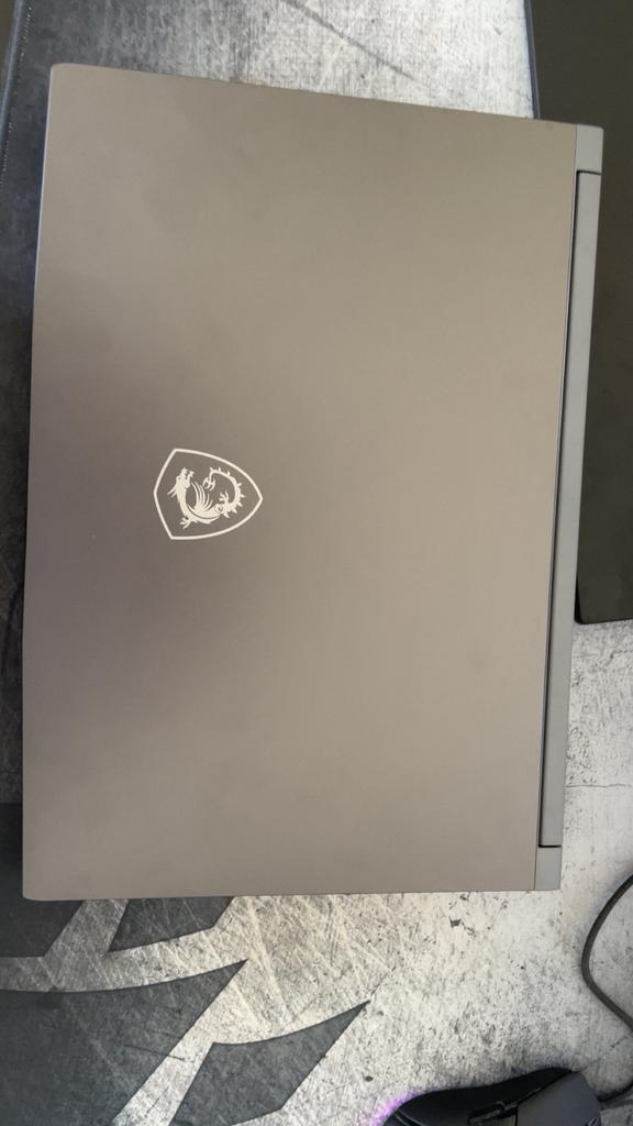 MSI Gaming Laptop, Computers en Software, Windows Laptops, Zo goed als nieuw, 16 inch, SSD, 4 Ghz of meer, 16 GB, Azerty, Met videokaart