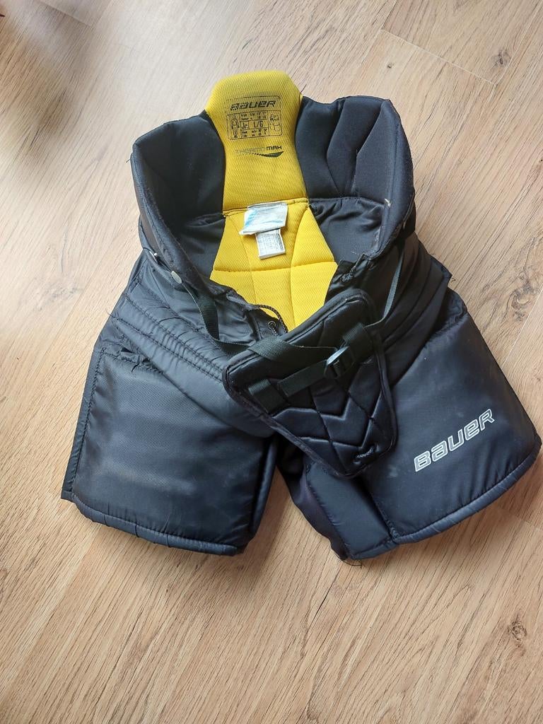 Goalie broek, Ophalen