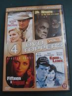 4 DVD Toppers vol.1 (4 films sur 1 DVD), À partir de 12 ans, Enlèvement ou Envoi, Comme neuf, Coffret