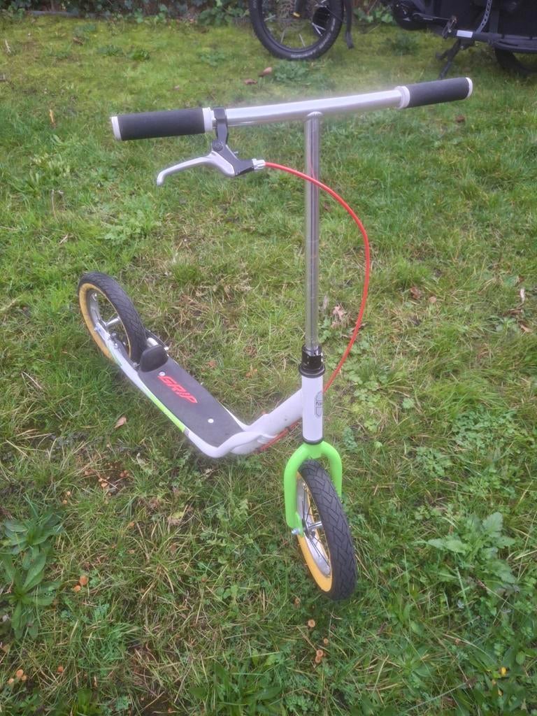 Puky step grote wielen en handrem, Fietsen en Brommers, Ophalen, Zo goed als nieuw, Gewone step, Puky