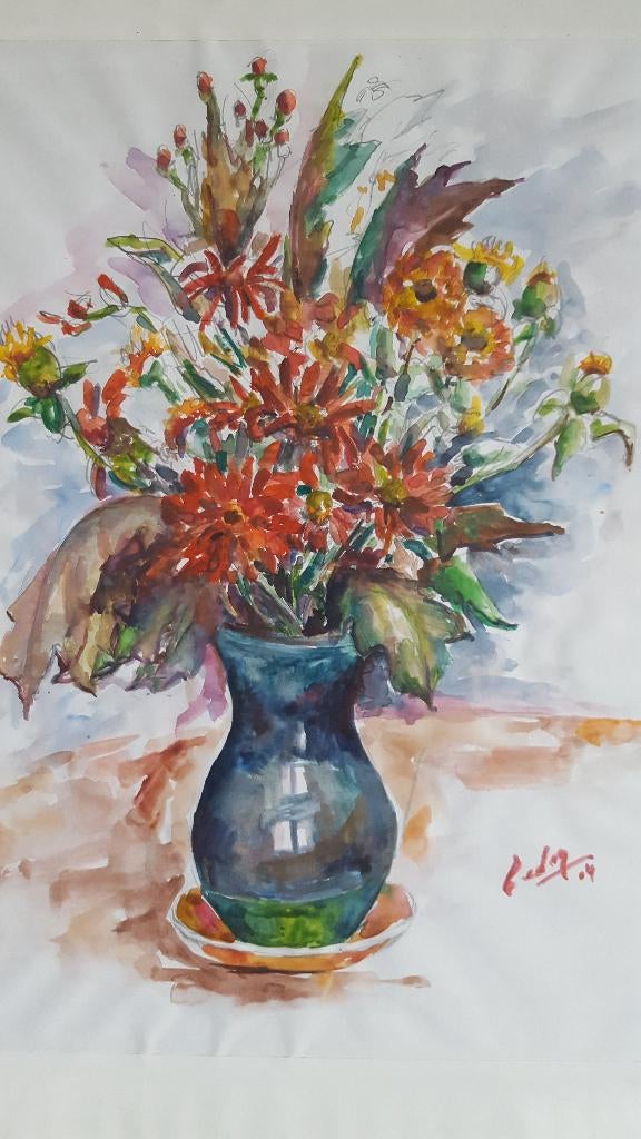 bouquet de fleur.., Enlèvement