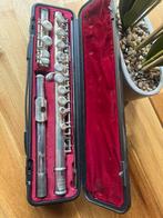 Dwarsfluit yamaha zilver heeft aandacht nodig, Ophalen, Gebruikt, Dwarsfluit, Met koffer of tas