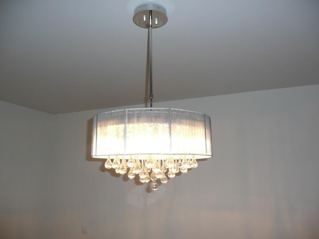 HANGLAMP Ursal metaal/zilver, Ophalen, Zo goed als nieuw, Metaal