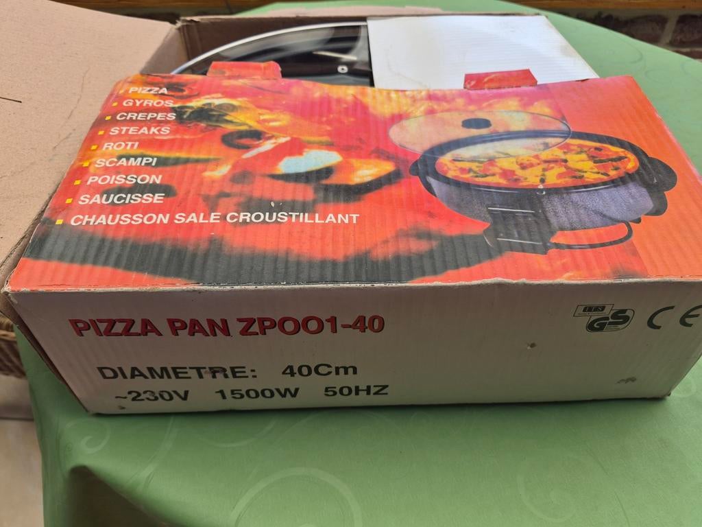 Poêle électrique  pizza  crêpes  paella  etc.., Enlèvement