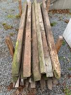 kastanjepalen, Ophalen, Gebruikt, Hardhout