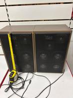 Paar vintage luidsprekers „Disco Power”/„Power” 80/90s, Audio, Tv en Foto, Luidsprekerboxen, Ophalen of Verzenden, Gebruikt