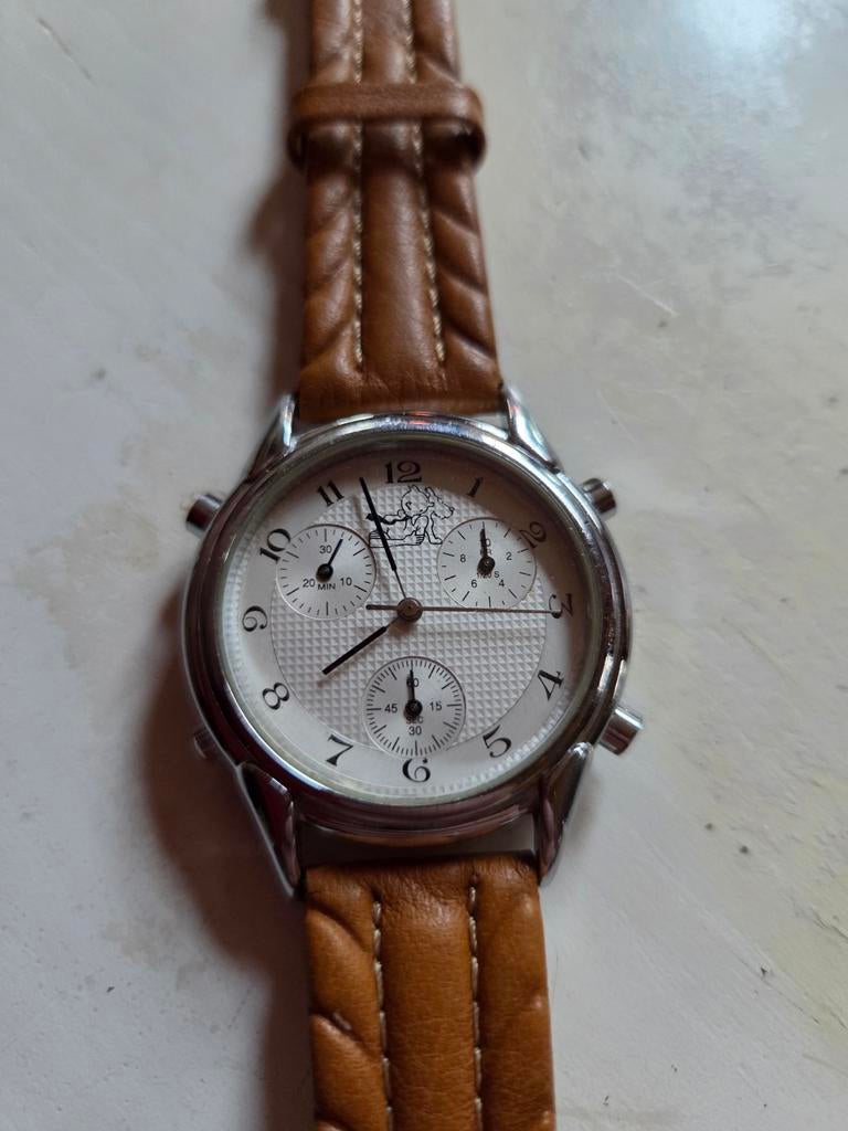 Montre chrono tintin RARE ed. Limitée, Enlèvement ou Envoi