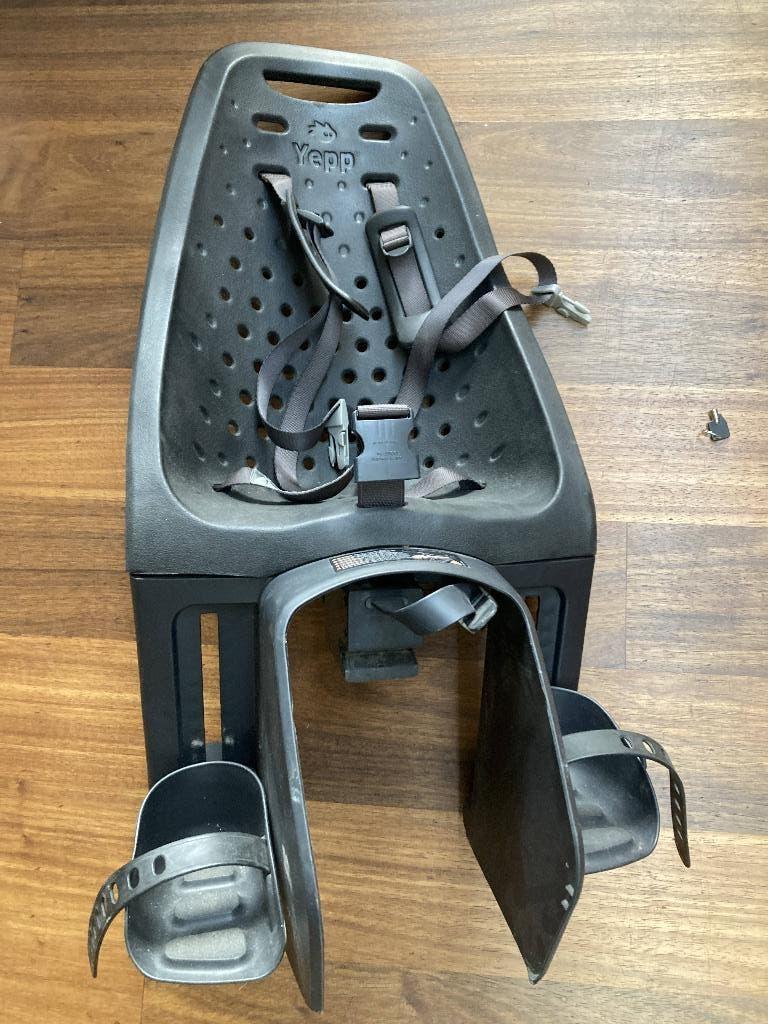 Yepp fietsstoel Maxi achteraan, Vélos & Vélomoteurs, Yepp (Thule), Repose-pieds, Enlèvement, Utilisé
