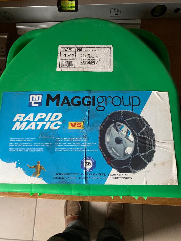 Sneeuwkettingen, Auto diversen, Sneeuwkettingen, Ophalen, Zo goed als nieuw