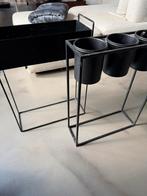 Staande bloembakken in metaal (NIEUW), Tuin en Terras, Ophalen, Minder dan 60 cm, Nieuw, Metaal