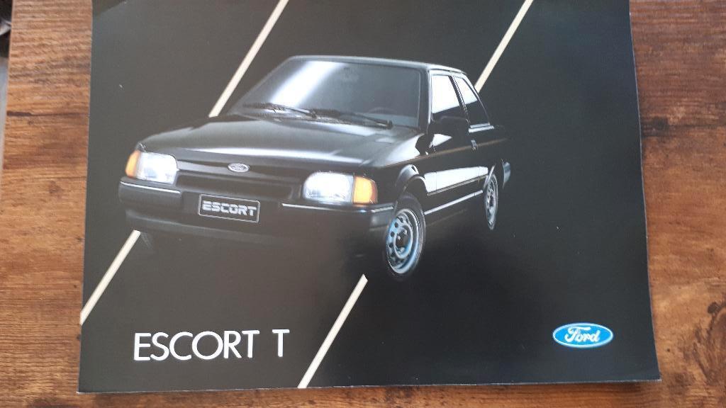 FORD ESCORT  T      9/86, Livres, Autos | Brochures & Magazines, Enlèvement ou Envoi, Neuf, Ford