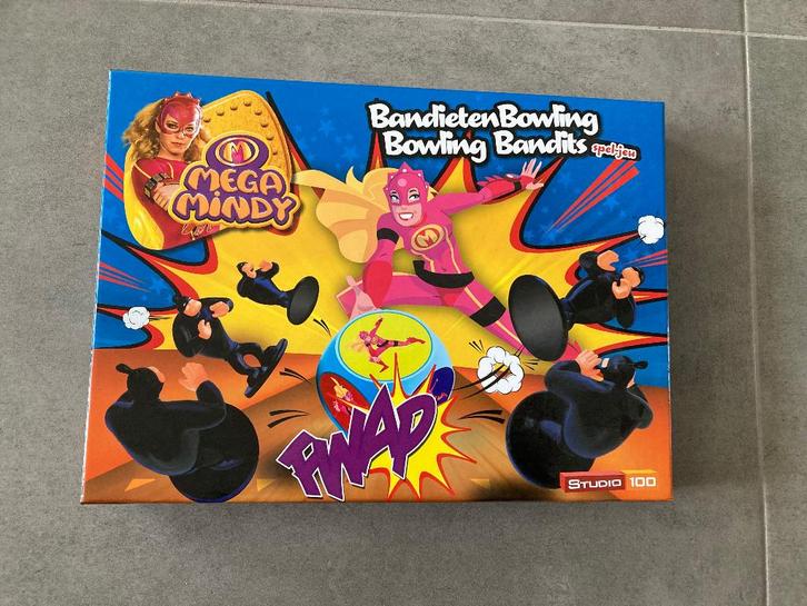 Mega Mindy Bandits au bowling, Hobby & Loisirs créatifs, Jeux de société | Jeux de plateau, Comme neuf, Enlèvement ou Envoi