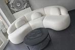 Moderne design sofa bouclé – 3-zits / modulair, Maison & Meubles, Canapés | Salons, Trois personnes, Banc droit, Comme neuf, Enlèvement