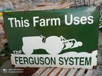 Plaque émaillée The Ferguson System tracteur, Enlèvement ou Envoi, Utilisé