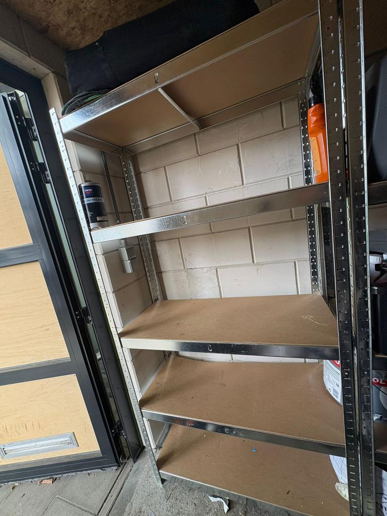 3 rekken nog nieuw, Ophalen, Zo goed als nieuw