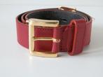 Ceinture MCM Apprenez., Rouge, Cuir véritable, Enlèvement ou Envoi, MCM