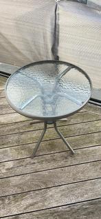 Tuintafel, Ophalen, Gebruikt, Rond, Metaal