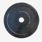Bumperplate - Zwart - 5kg - LAATSTE 25!, Sport en Fitness, Ophalen of Verzenden, Nieuw, Benen, Halterschijven