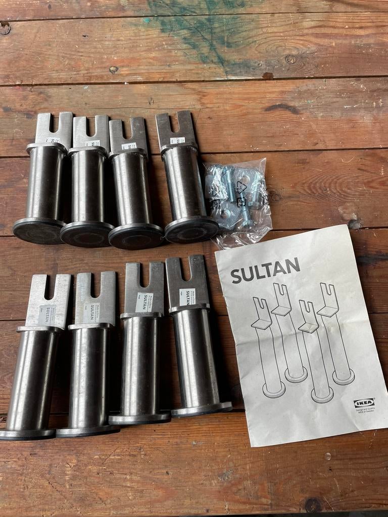 Pieds de lit Sultan Ikea, Enlèvement, Comme neuf