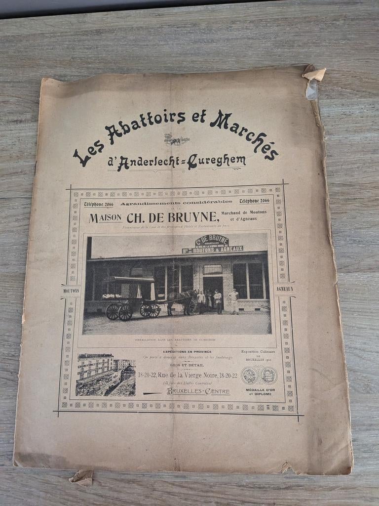 Les abatoires et marchés d'Anderlecht Cureghem, Enlèvement