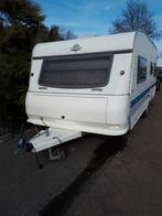 hobby 560 met voortent juwell 3 queensbet, Jusqu'à 4, Coin salon convertible, 5 à 6 mètres, Particulier