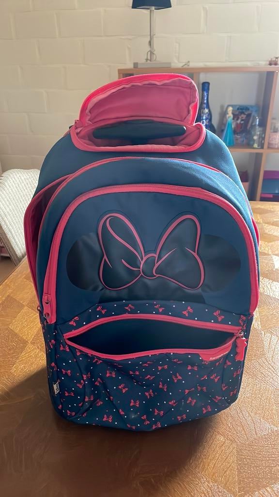 Samsonite boekentas rugzak trolley, Ophalen of Verzenden, Gebruikt