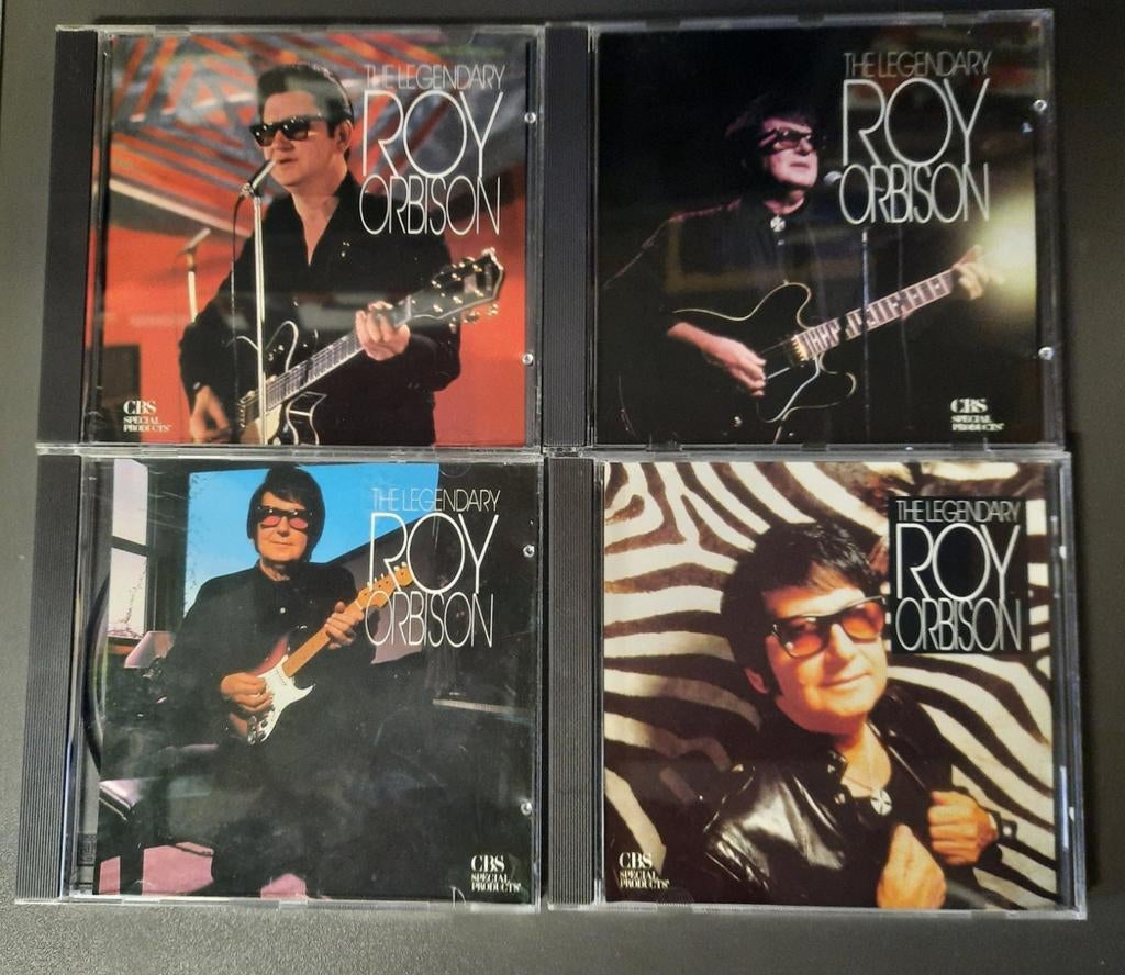 Coffret de 4 CD Roy Orbison | CBS Special Products, CD & DVD, CD | Pop, Enlèvement ou Envoi, 1970 - 1979, Utilisé