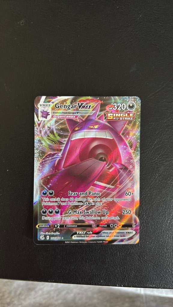 Gengar Vmax, Ophalen of Verzenden, Nieuw, Losse kaart