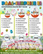 gepersonaliseerd surprise-ei, Enlèvement ou Envoi, Neuf