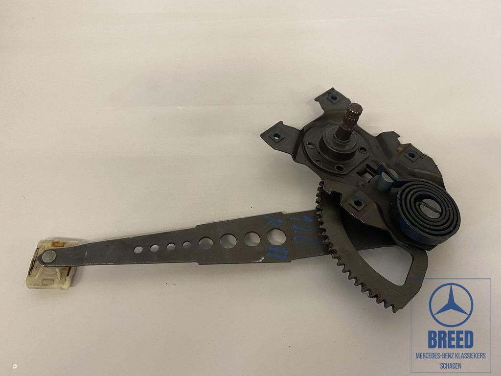 Raammechaniek mechanisch rechtsachter Mercedes-Benz W126, Gebruikt, -, Ophalen of Verzenden, -