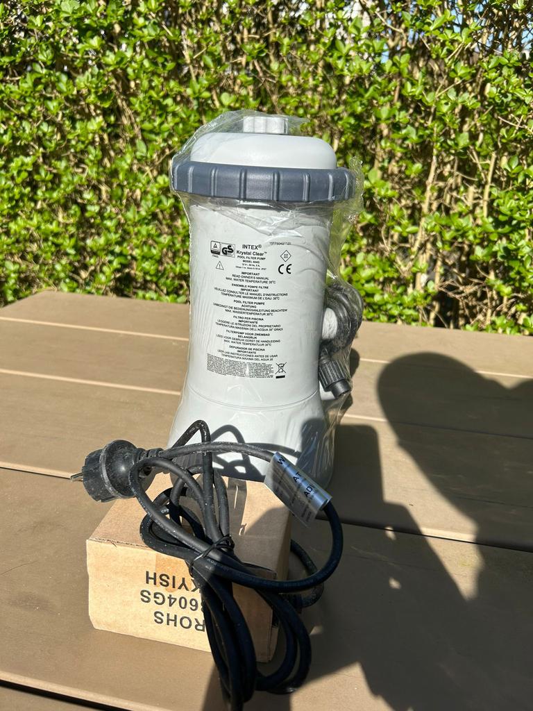INTEX zwembadpomp NIEUW, Tuin en Terras, Ophalen, Nieuw, Zwembadpomp