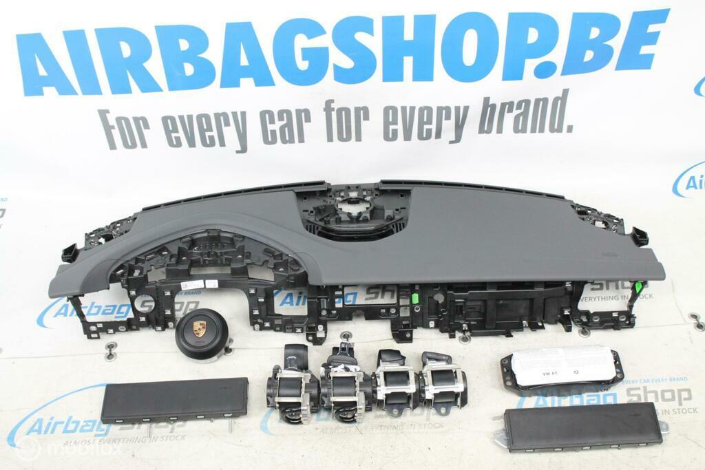 Airbag kit Tableau de bord gris structure Porsche Taycan, Enlèvement ou Envoi, Utilisé